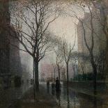 Winter in Washington Square-Paul Cornoyer-Giclee Print