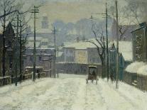 Winter in the City-Paul Cornoyer-Framed Giclee Print