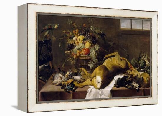 Paul de Vos / Pantry, 17th century-Paul De Vos-Framed Premier Image Canvas