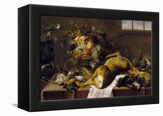 Paul de Vos / Pantry, 17th century-Paul De Vos-Framed Premier Image Canvas