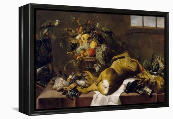 Paul de Vos / Pantry, 17th century-Paul De Vos-Framed Premier Image Canvas