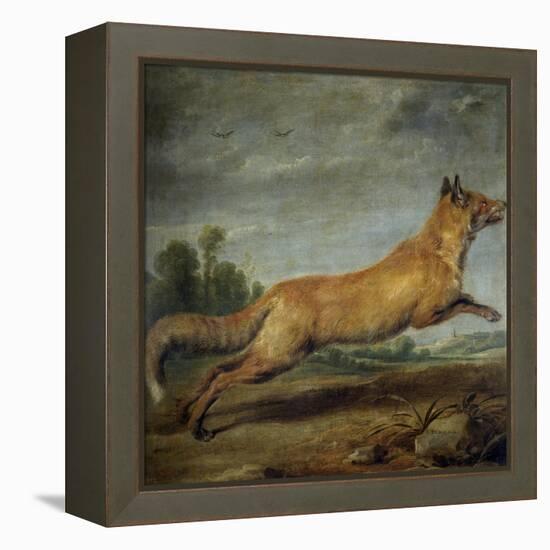 Paul de Vos / Zorra corriendo, 17th century-Paul De Vos-Framed Premier Image Canvas