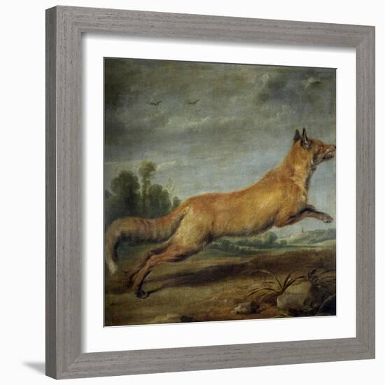 Paul de Vos / Zorra corriendo, 17th century-Paul De Vos-Framed Giclee Print