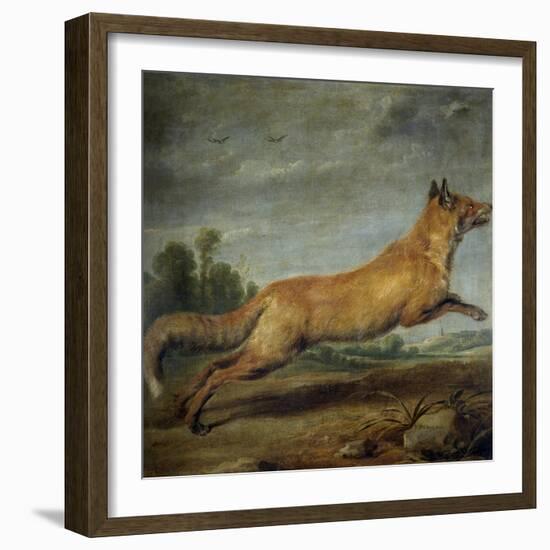 Paul de Vos / Zorra corriendo, 17th century-Paul De Vos-Framed Giclee Print