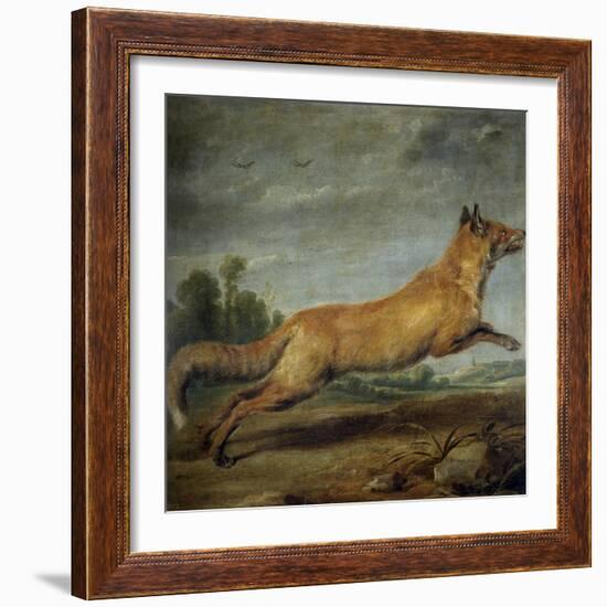 Paul de Vos / Zorra corriendo, 17th century-Paul De Vos-Framed Giclee Print