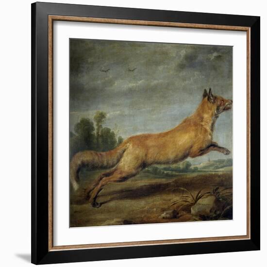 Paul de Vos / Zorra corriendo, 17th century-Paul De Vos-Framed Giclee Print