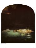 Louise Vernet, the Wife of the Artist on His Deathbed-Paul Delaroche-Giclee Print