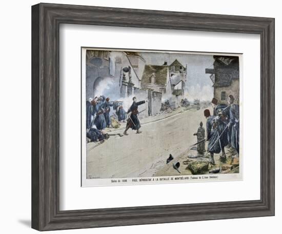 Paul Déroulède, Battle of Montbéliard, 1899-null-Framed Giclee Print