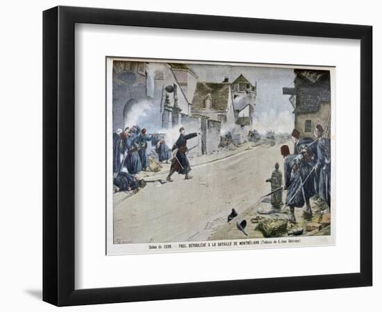 Paul Déroulède, Battle of Montbéliard, 1899-null-Framed Giclee Print