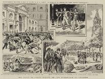 The Riots in Paris, Scenes on the Boulevard St Germain-Paul Destez-Giclee Print
