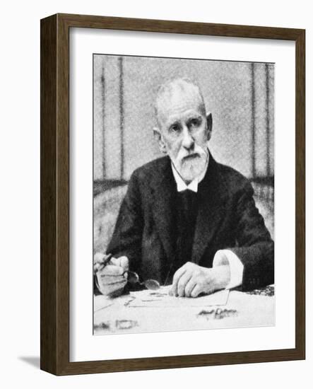 Paul Ehrlich, German Immunologist-Science Photo Library-Framed Photographic Print