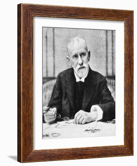 Paul Ehrlich, German Immunologist-Science Photo Library-Framed Photographic Print