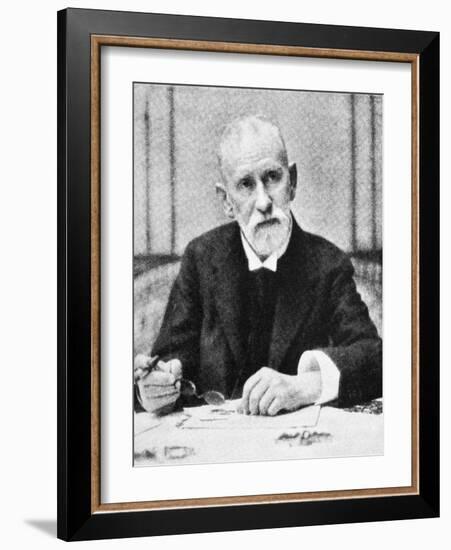 Paul Ehrlich, German Immunologist-Science Photo Library-Framed Photographic Print