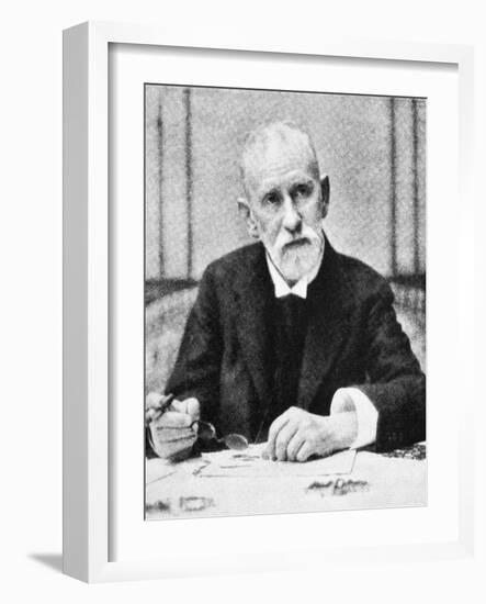 Paul Ehrlich, German Immunologist-Science Photo Library-Framed Photographic Print