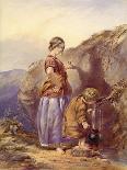 Arlète, a Peasant Girl of Falaise in Normandy, First Discovered by Duke Robert Le Diable, 1848 (Oil-Paul Falconer Poole-Giclee Print