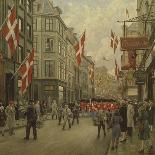 The Vesterbrogade in Copenhagen-Paul Fischer-Giclee Print