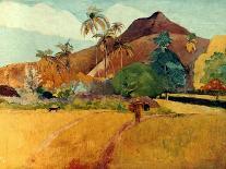 Path in Papeete, called rue du Tahiti. Oil on canvas (1891) 115.5 x 88.5 cm Cat. W 441.-Paul Gauguin-Giclee Print