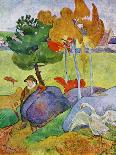 Little Breton Boy with a Goose, 1889-Paul Gauguin-Giclee Print