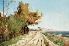 Road on the Edge of the Mediterranean, Near Marseille-Paul Guigou-Giclee Print