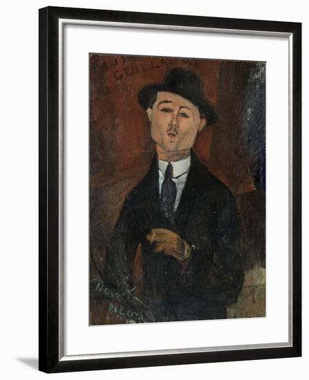 Paul Guillaume, Novo Pilota-Amedeo Modigliani-Framed Giclee Print