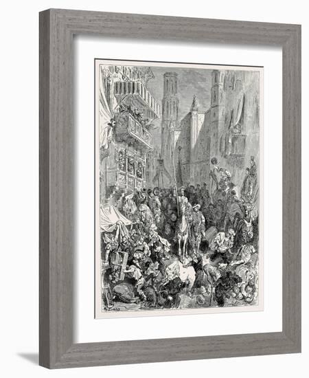 Paul Gustave Dore-Gustave Doré-Framed Art Print