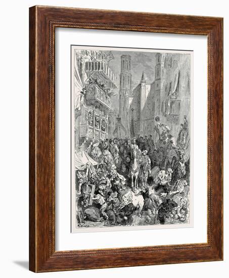 Paul Gustave Dore-Gustave Doré-Framed Art Print