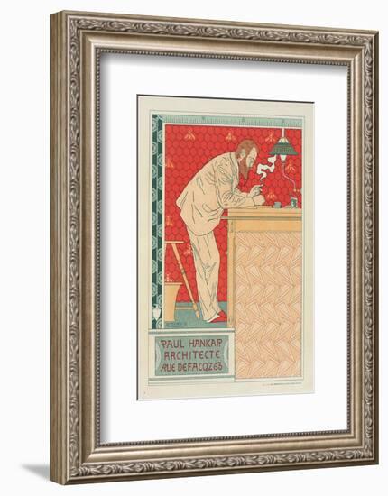 Paul Hankar Architect-Adolphe Crespin-Framed Premium Giclee Print