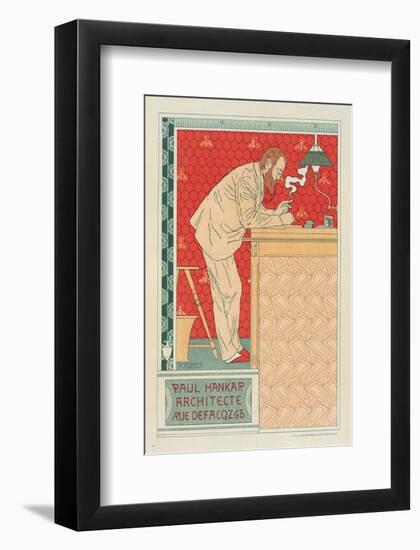 Paul Hankar Architect-Adolphe Crespin-Framed Premium Giclee Print