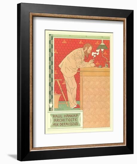 Paul Hankar, Architect-null-Framed Art Print