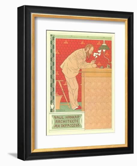 Paul Hankar, Architect-null-Framed Art Print