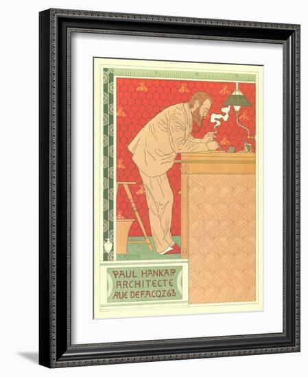 Paul Hankar, Architect-null-Framed Art Print