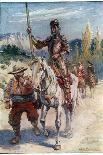Don Quixote Running His Lance into the Sail-Paul Hardy-Giclee Print