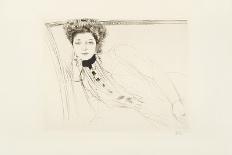 Portrait of Miss Stuart on the Yacht-Paul Helleu-Giclee Print