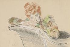 Head of Helena-Paul Helleu-Premium Giclee Print