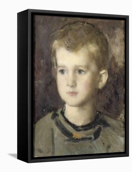 Paul Henner enfant-Jean Jacques Henner-Framed Premier Image Canvas