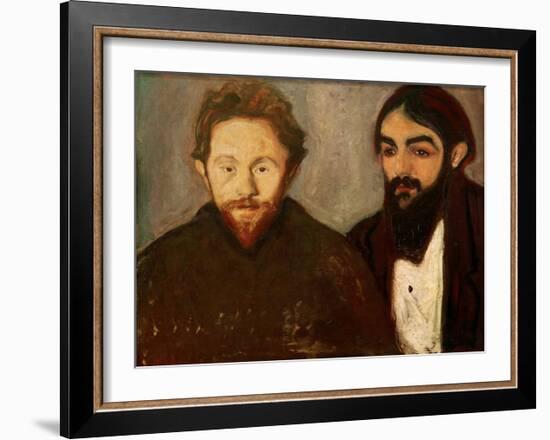 Paul Hermann and Paul Contard, 1897-Edvard Munch-Framed Giclee Print