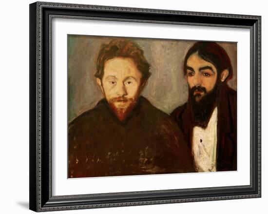 Paul Hermann and Paul Contard, 1897-Edvard Munch-Framed Giclee Print