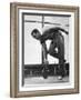 Paul Hicks, New York Businessman, Playing Paddle Tennis at Manursing Island Club-Gjon Mili-Framed Photographic Print