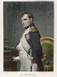 Napoleon Emperor of France in His Study Circa 1807-Paul Hippolyte Delaroche-Framed Photographic Print