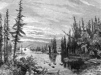 Vue de l'estuaire de la Seine-Paul Huet-Giclee Print
