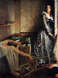 Charlotte Corday after the Murder of Marat, 1861-Paul-Jacques-Aime Baudry-Framed Giclee Print