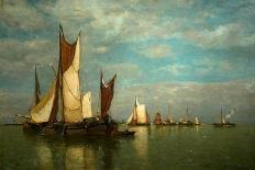 Ships Lying Off Flushing, 1869-Paul Jean Clays-Framed Giclee Print