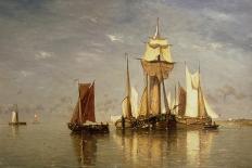 Ships Lying Off Flushing, 1869-Paul Jean Clays-Giclee Print