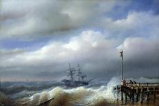 Ships Lying Off Flushing, 1869-Paul Jean Clays-Giclee Print