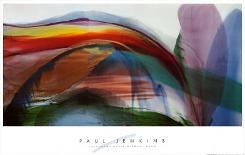 Phenomena Waves Without Wind, 1977-Paul Jenkins-Mounted Art Print