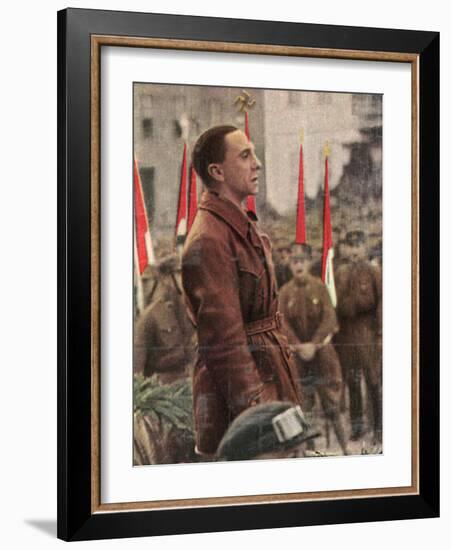 Paul Joseph Goebbels-null-Framed Photographic Print