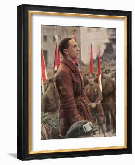 Paul Joseph Goebbels-null-Framed Photographic Print