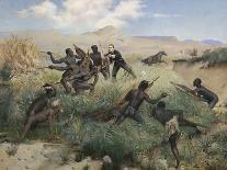 Death of the Prince Imperial in Zululand, 1 June 1879-Paul Joseph Jamin-Giclee Print