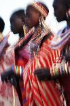 Male Maasai Dancers, Amboseli National Park, Kenya-Paul Joynson Hicks-Photographic Print