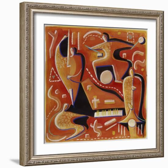 Paul Klee at Birdland-Gil Mayers-Framed Giclee Print